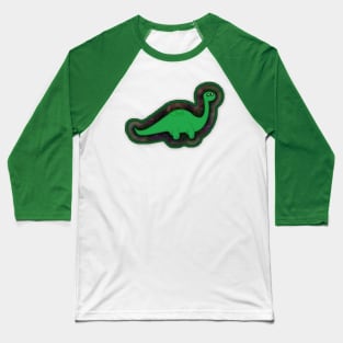 🦕🥦 Albert the Plant Eater 🌱🫛 Baseball T-Shirt